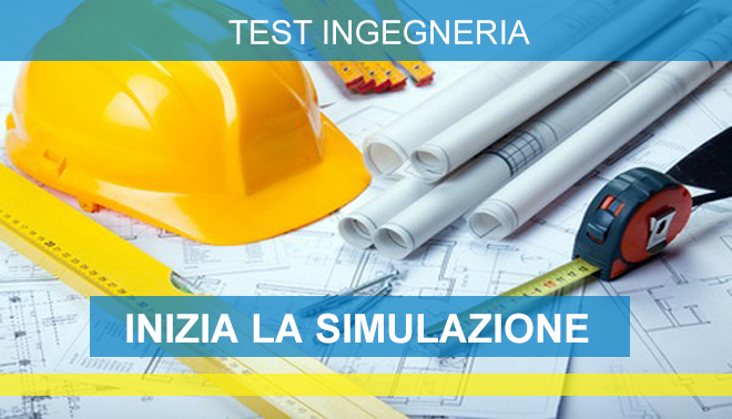 Test ingresso Ingegneria: simulazioni online